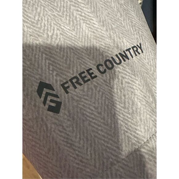 Free Country Women's Gray Free Cycle Soft Shell Fleece Lined Zip Jacket Large - Picture 5 of 8
